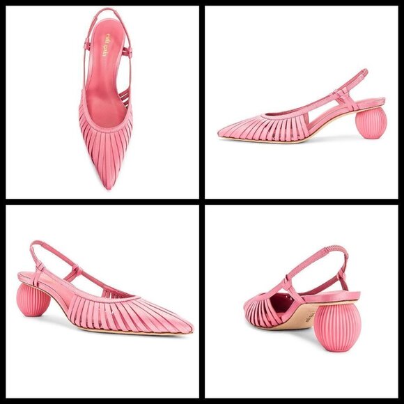 💕CULT GAIA💕 Alia Slingback Mule Heels ~ Pink - Picture 7 of 16